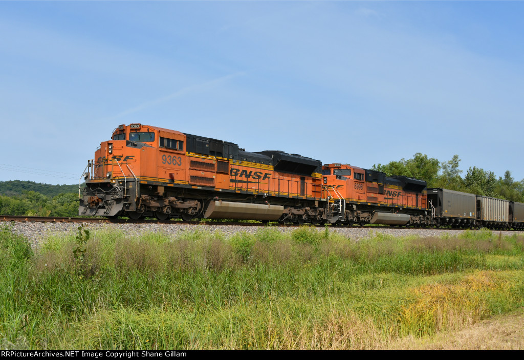 BNSF 9363 Dpu